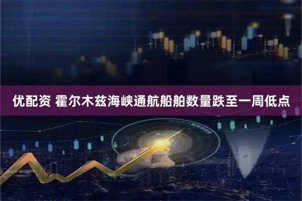 优配资 霍尔木兹海峡通航船舶数量跌至一周低点